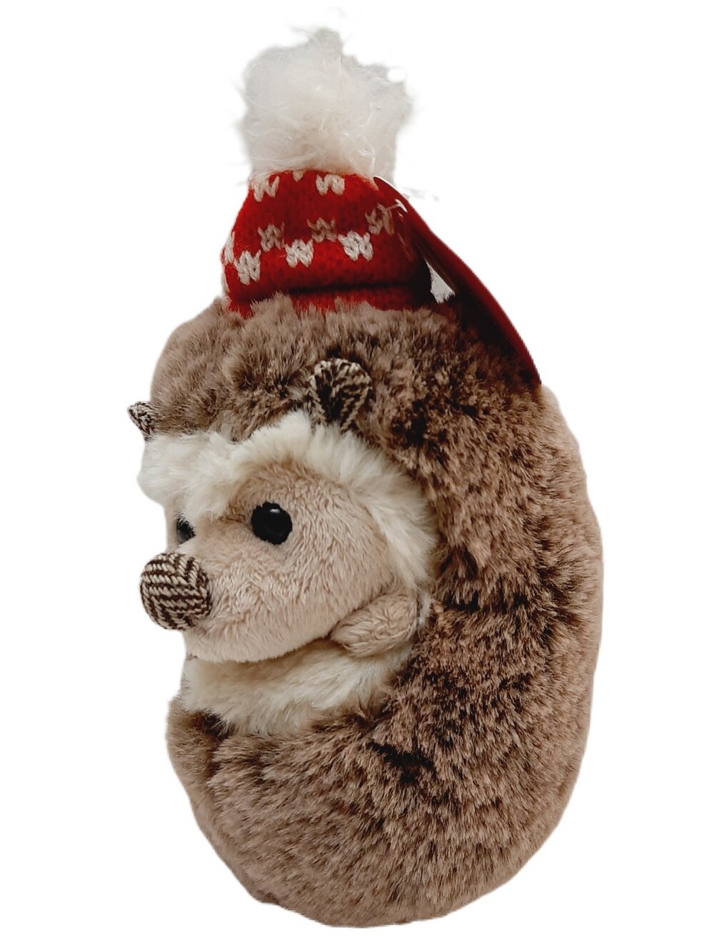 🍒 PIER 1 Ozzy The Hedgehog Christmas Plush Jingle Buddies w/ Hat Kids Soft Toy